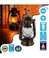 GLOBOSTAR® FIREWATCH 76547 Διακοσμητικό Φαναράκι LED 10W 500lm 360° Επαναφορτιζόμενο DC 5V με Μπαταρίες 2x18650 IP20 Ultra Θερμό Λευκό 1800K - Μ15 x Π11.5 x Υ23.5cm - 2 Χρόνια Εγγύηση